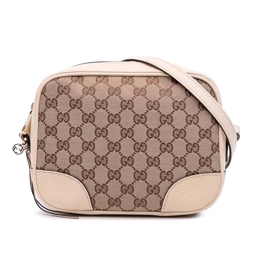 Gucci Pre-Loved GG Canvas Bree Crossbody