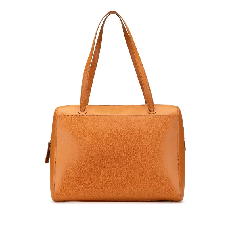 Chanel Pre-Loved Grained Calfskin Tote Bag
