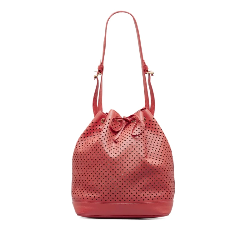 Louis Vuitton Pre-Loved X Sofia Coppola Flore Perforated Noe Bag Handbag