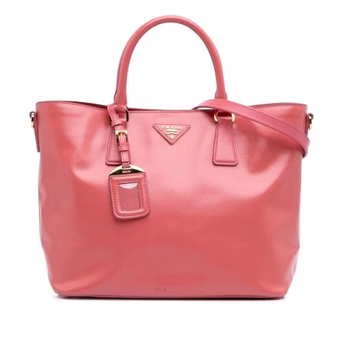 Prada Pre-Loved Saffiano Vernice Satchel