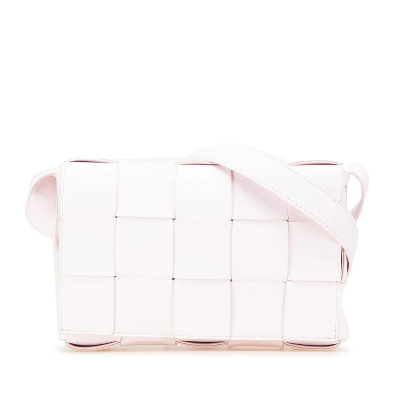 Bottega Veneta Pre-Loved Nappa Intrecciato Cassette Crossbody Bag