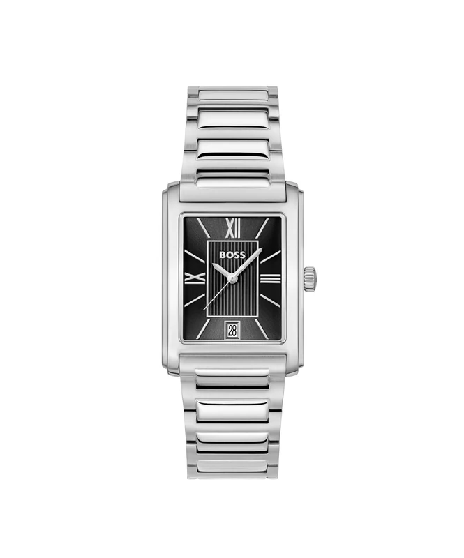 BOSS Men's Principle Dress Watch - Silver Steel 1514297