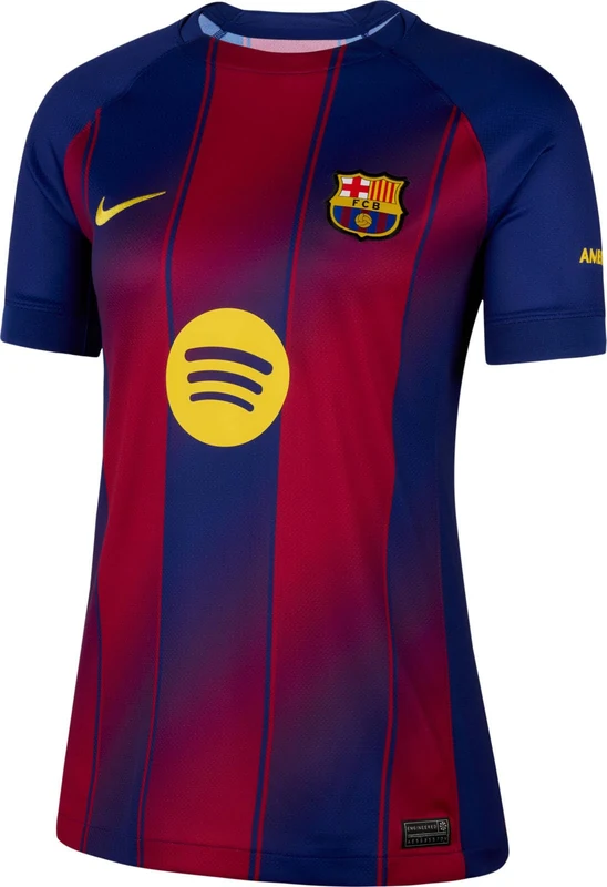 FC Barcelona 2025/26 Stadium Home Nike Ladies Replica Football Jersey with Dri-FIT Technology HJ5095 - Image 1