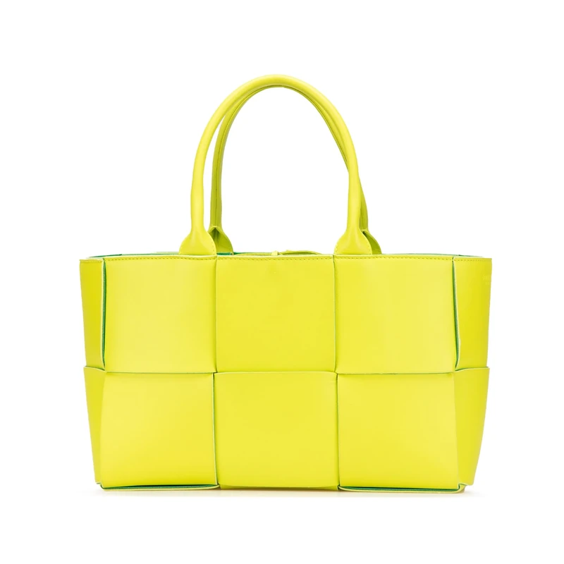 Bottega Veneta Pre-Loved Small Nappa Maxi Intrecciato Arco Tote Bag