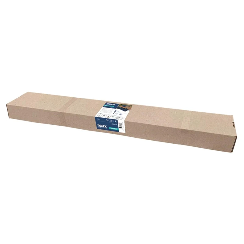 Index A Perfect Fixing - KCGPX0240 [KC-GPX] Coplanar Structure for 2 Solar Panels with 40 mm Frame, for Inclined Roofs, Kit with Perforated Steel Guides and Fasteners, 1 Unit