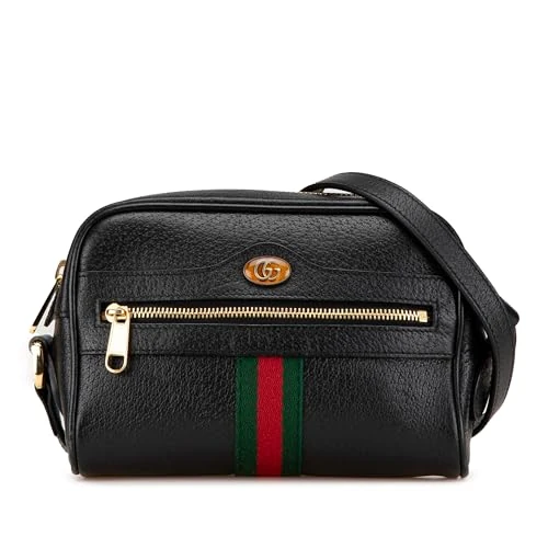 Gucci Pre-Loved Mini Leather Ophidia Crossbody Bag