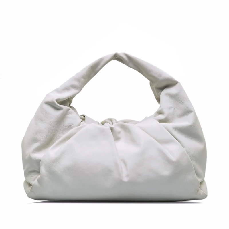 Bottega Veneta Pre-Loved Lambskin The Shoulder Pouch Bag