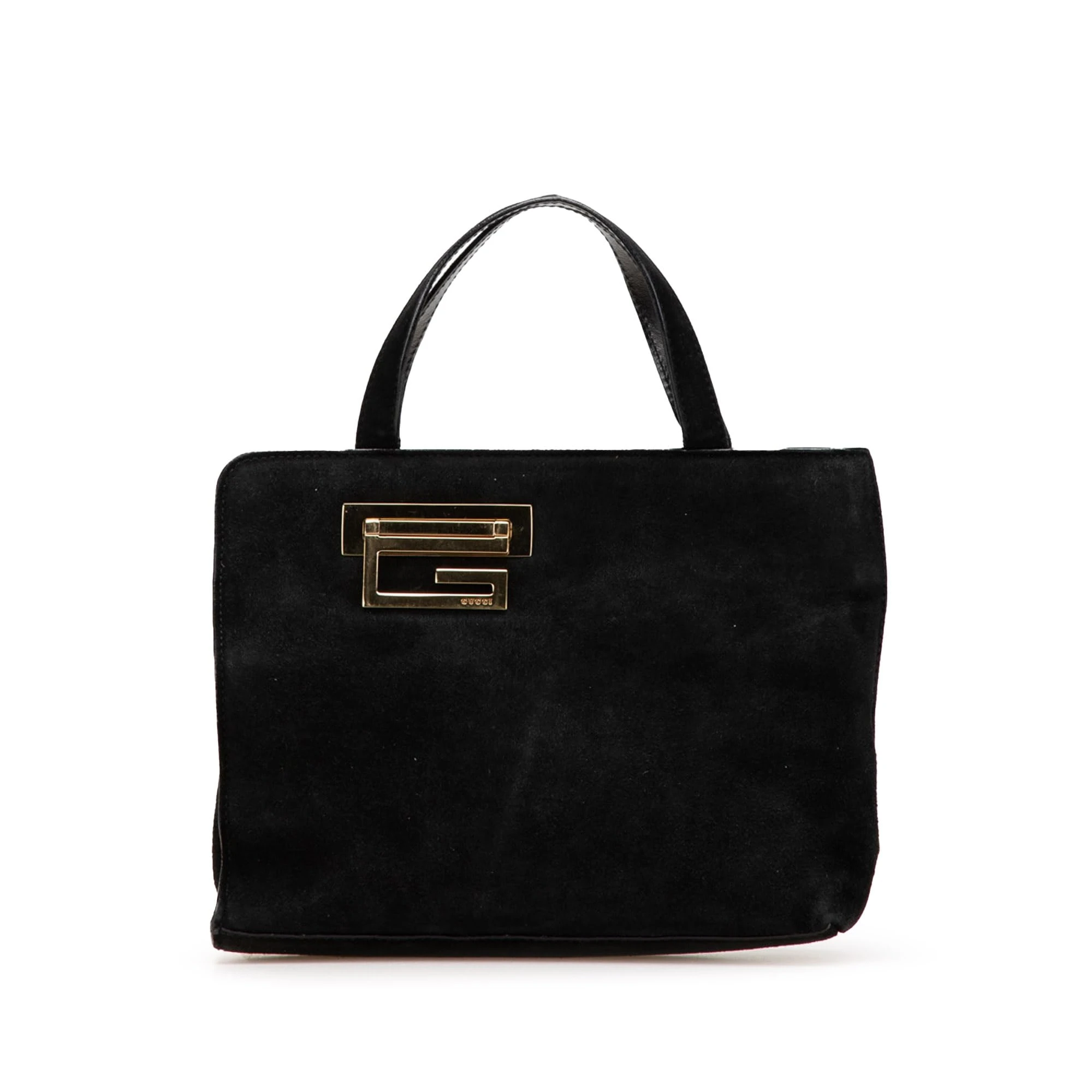 Gucci Pre-Loved Suede Handbag