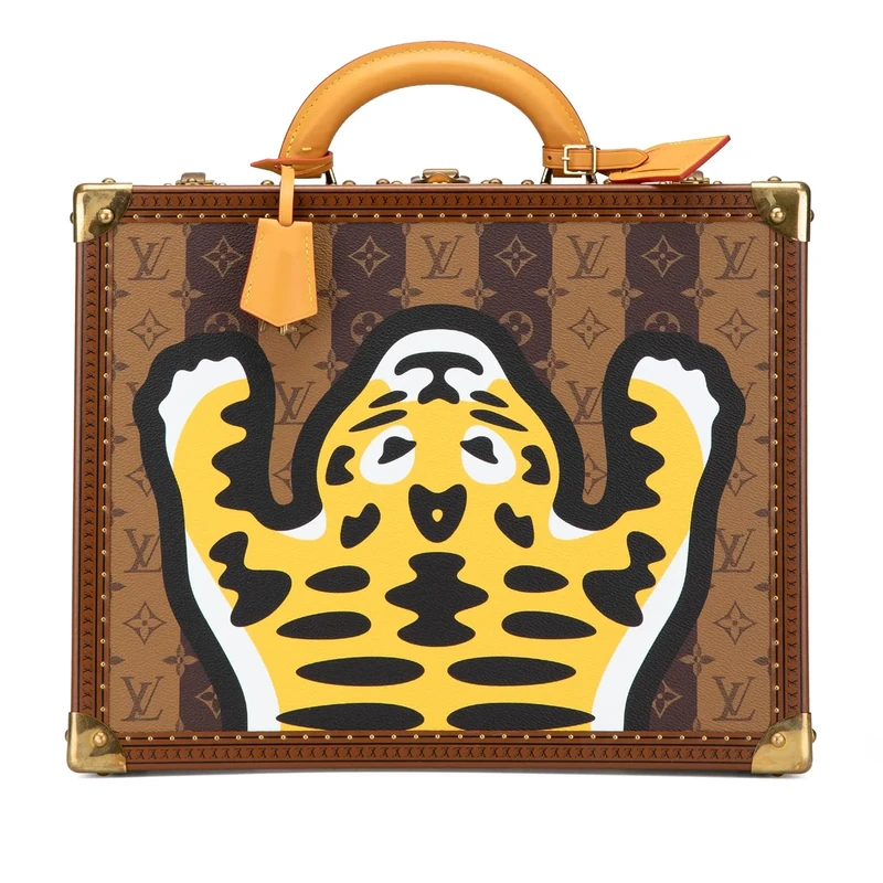 Louis Vuitton Pre-Loved Monogram Nigo Cotteville 40 Travel Bag