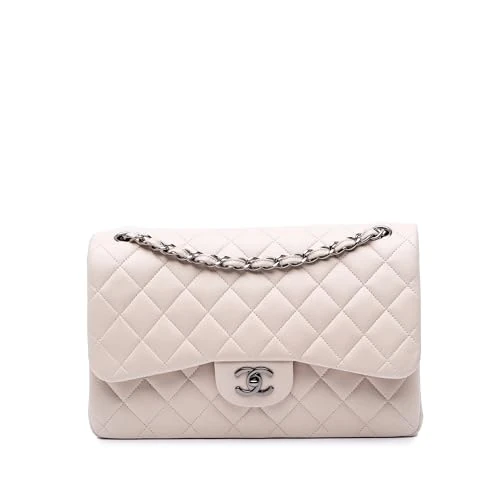 Chanel Pre-Loved Jumbo Classic Lambskin Double Flap