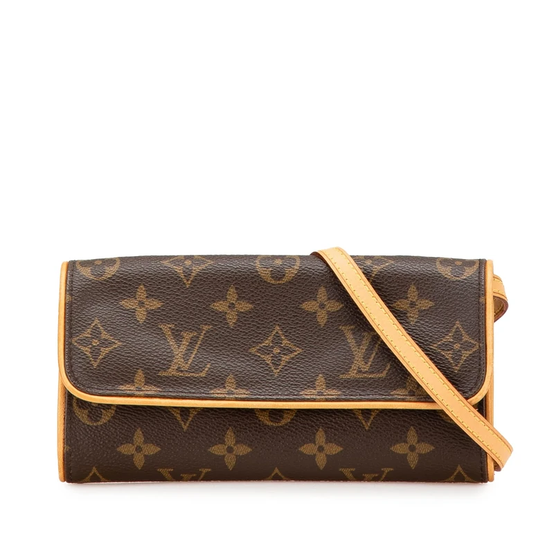 Louis Vuitton Pre-Loved Monogram Pochette Twin PM Crossbody Bag