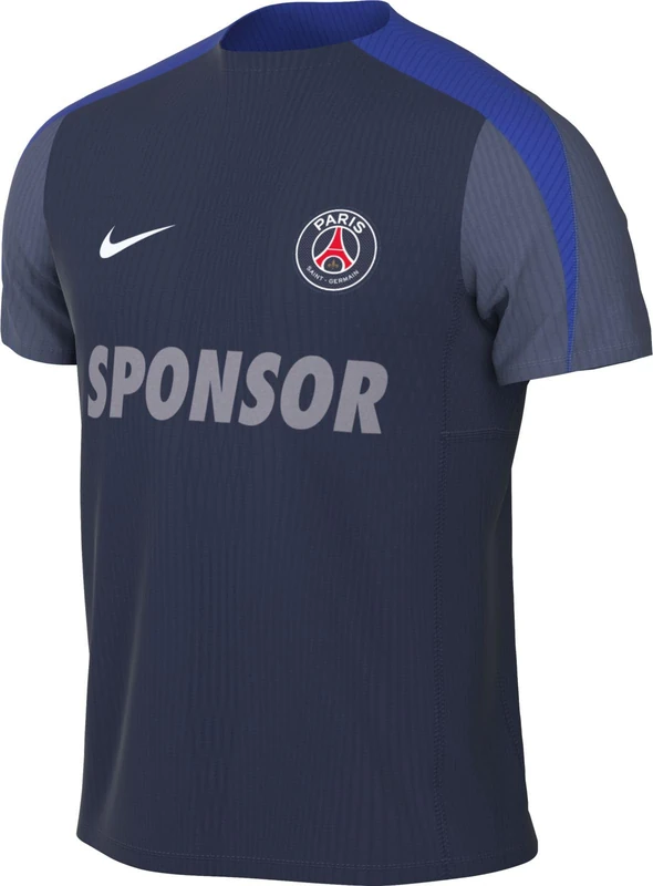 Paris Saint-Germain Strike Elite Nike Dri-Fit ADV Men's Short Sleeve Football Top, Midnight Navy/Hyper Royal/White, HJ6574-411, 3XL