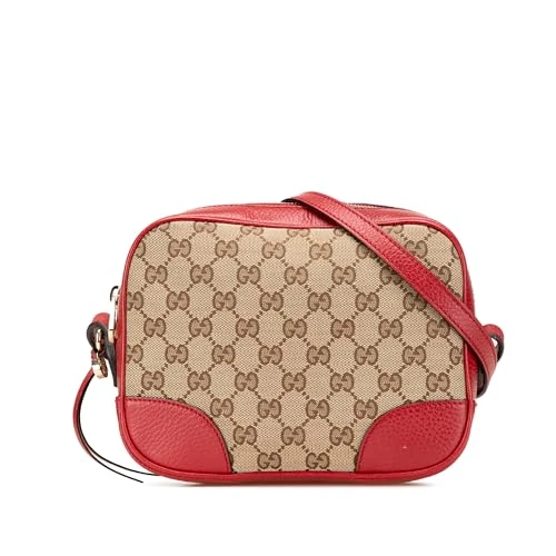 Gucci Pre-Loved GG Canvas Bree Crossbody Bag