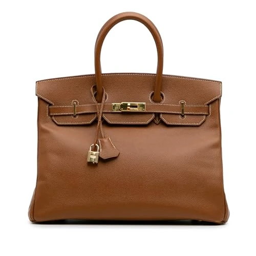 Hermès Pre-Loved Courchevel Birkin Retourne 35 Handbag