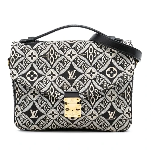 Louis Vuitton Pochette Metis - Black Calf x Canvas Handbag