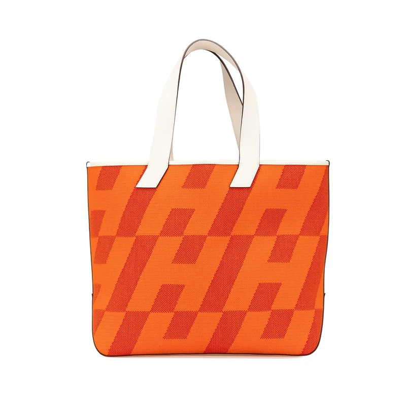 Hermès Pre-Loved Toile H And Swift Cabas En Biais 40 Tote Bag