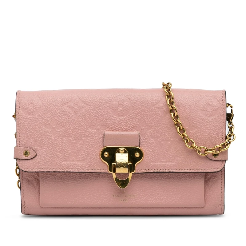 Louis Vuitton Pre-Loved Monogram Empreinte Vavin Wallet On Chain Handbag Crossbody Bag