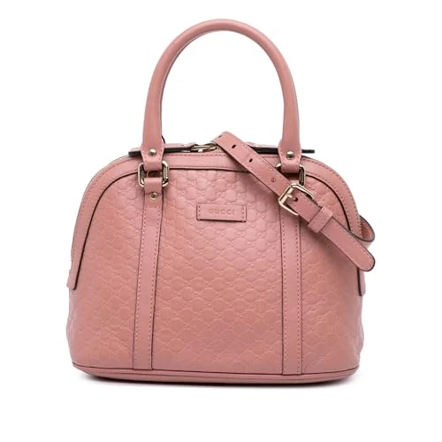 Gucci Pre-Loved Mini Microguccissima Dome Satchel Handbag