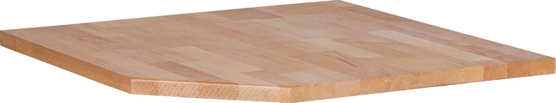 BGS 80210 | Solid Wood Worktop | Corner Base - Image 1