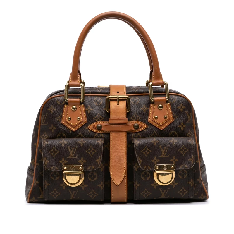 Louis Vuitton Monogram Manhattan GM Handbag - Brown