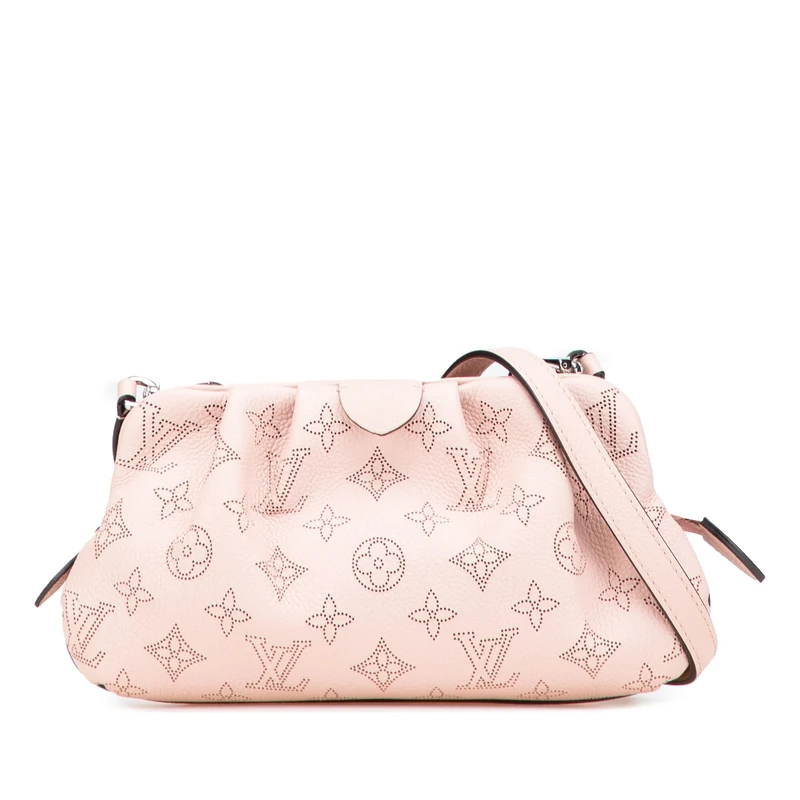 Louis Vuitton Pre-Loved Monogram Mahina Scala Mini Pouch Crossbody Bag