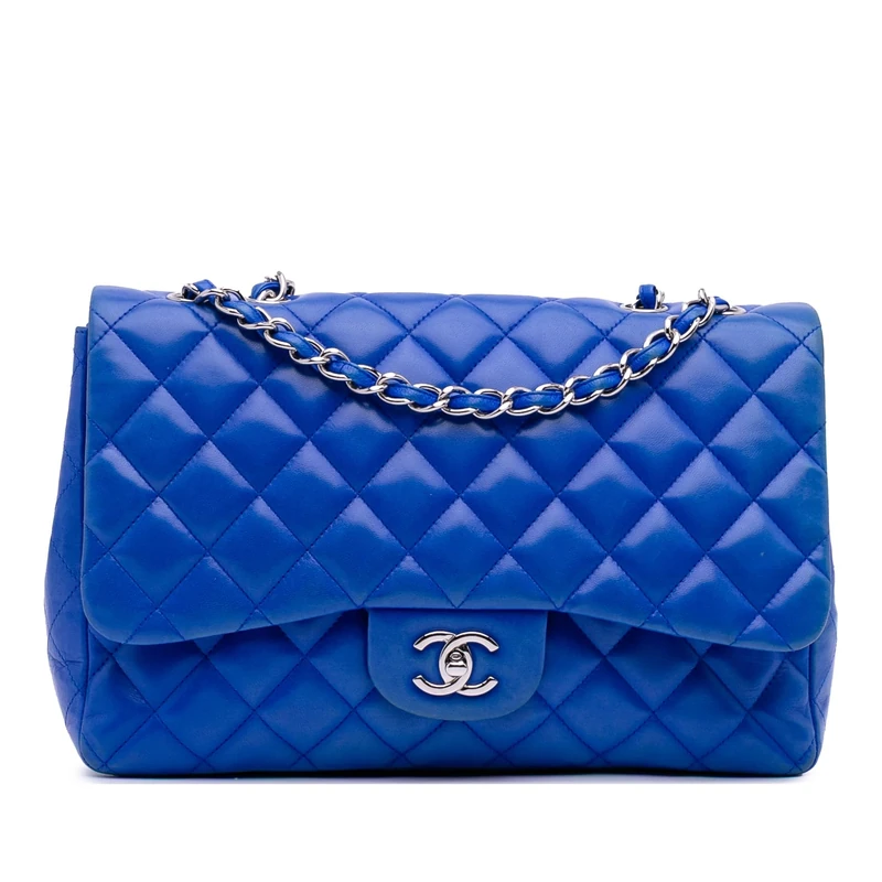 Chanel Pre-Loved Jumbo Classic Lambskin Single Flap
