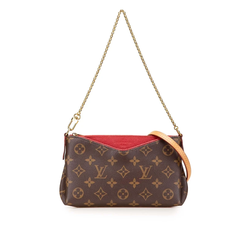 Pre-Loved Monogram Pallas Clutch