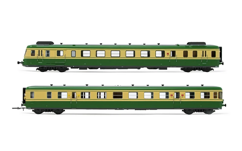 Arnold HN2635 SNCF, RGP2 diesel railcar, re-built version, green/beige livery, ep. IV for adults and collectors