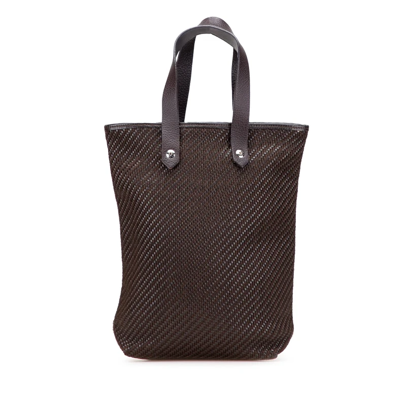 Hermès Pre-Loved Woven Leather and Polyester Ahmedabad Diego PM