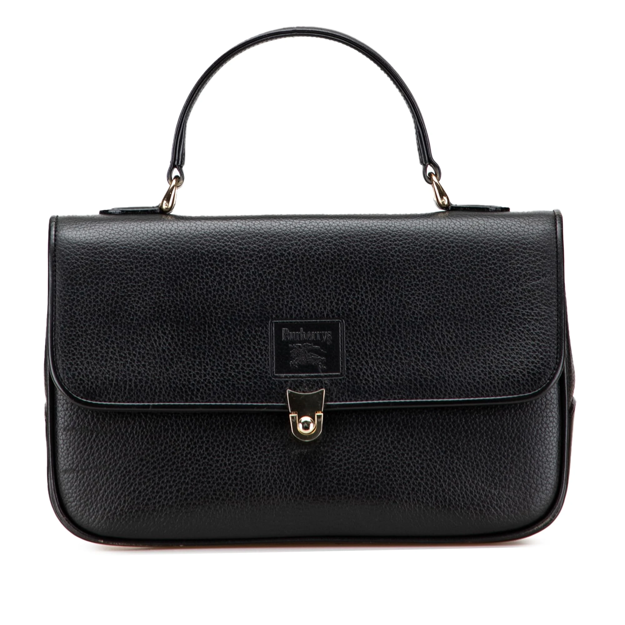 BURBERRY Pre-Loved Leather Handbag