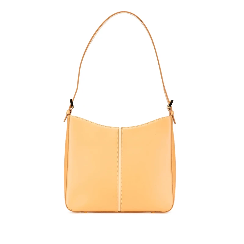 BURBERRY Pre-Loved Leather Shoulder Bag
