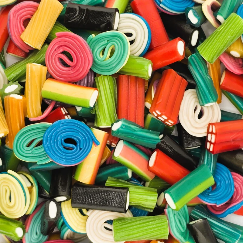 Liquorice Sweets - 1KG - Retro Assorted Sweets - 1 Kilo Bulk Bag -Pick and Mix for Parties, Gifts, and Sharing By Bentley& Ackerman Sweet Shop.