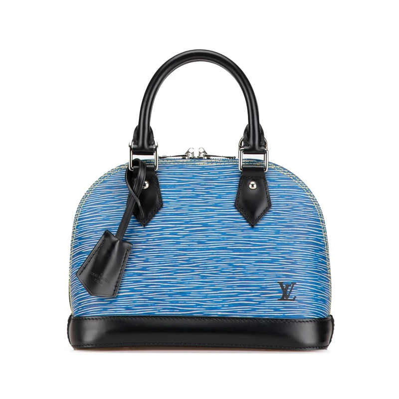 Louis Vuitton Pre-Loved Epi Denim Alma BB Handbag