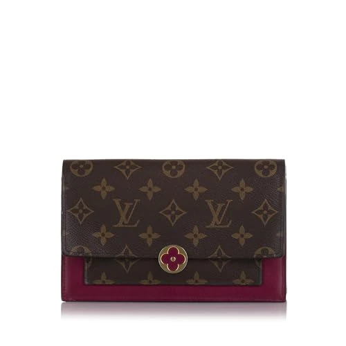 Louis Vuitton Pre-Loved Monogram Flore Wallet On Chain Handbag Crossbody Bag