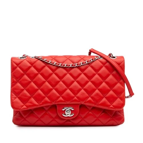 Chanel Pre-Loved Jumbo Quilted Calfskin Tender Touch Flap