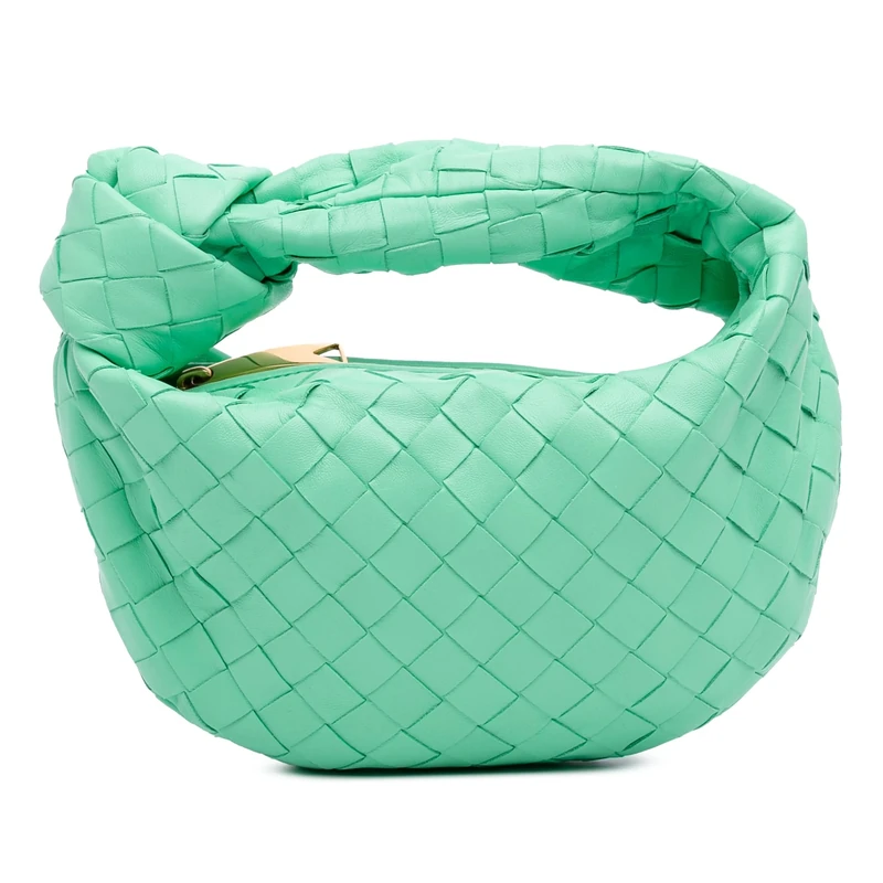 Bottega Veneta Pre-Loved Mini Nappa Intrecciato Jodie Handbag