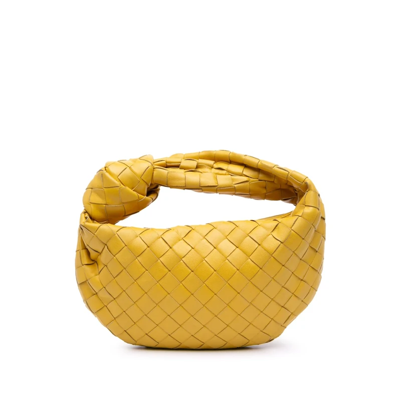Bottega Veneta Pre-Loved Mini Nappa Intrecciato Jodie Handbag