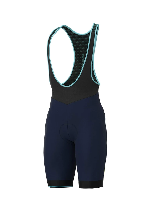 Alé Men's Klimatik K-Atmo Water Repellent Bib Shorts, Navy Blue, 4XL