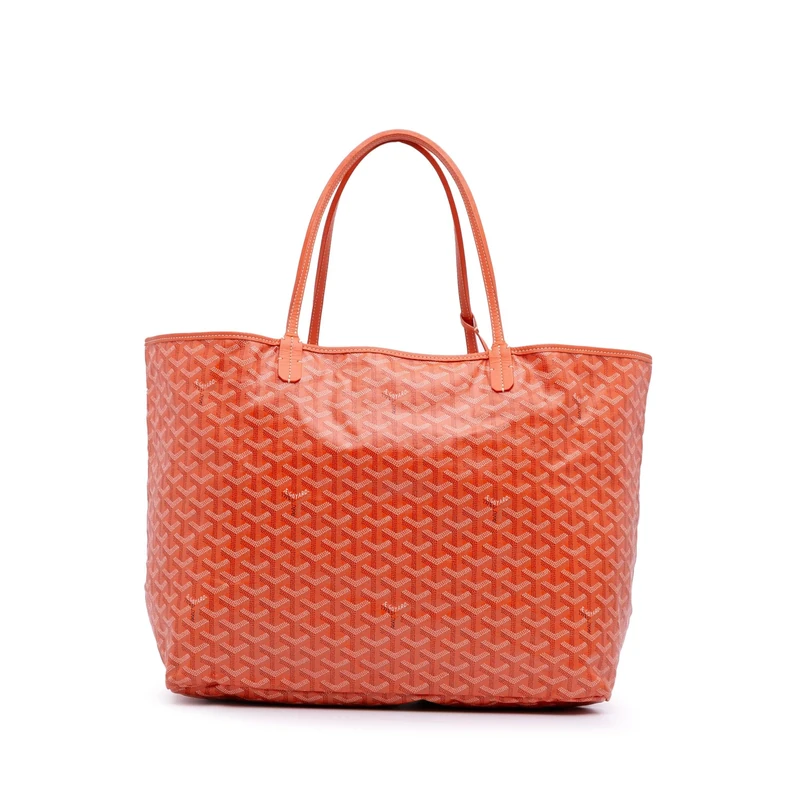 Pre-Loved Goyardine Saint Louis GM Tote Bag