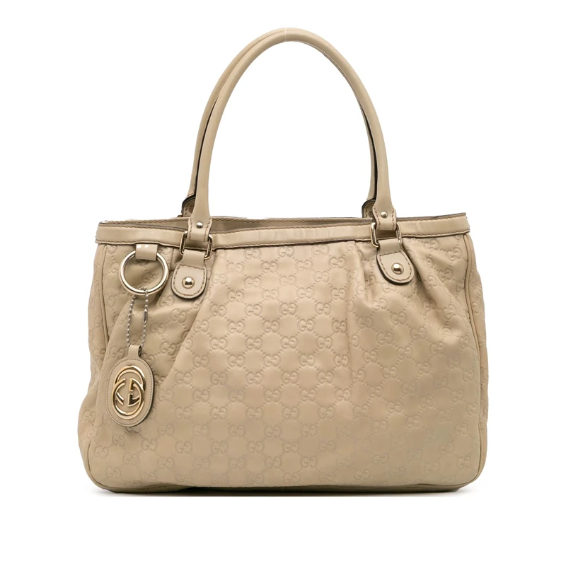 Gucci Pre-Loved Guccissima Sukey Tote Bag