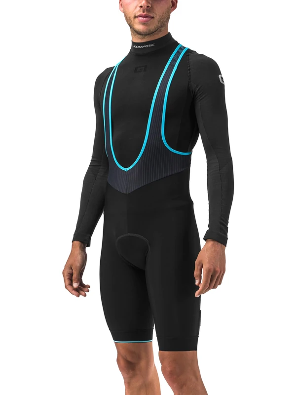 Alé Men's Klimatik K-Atmo Water Repellent Bib Shorts, Black, 4XL