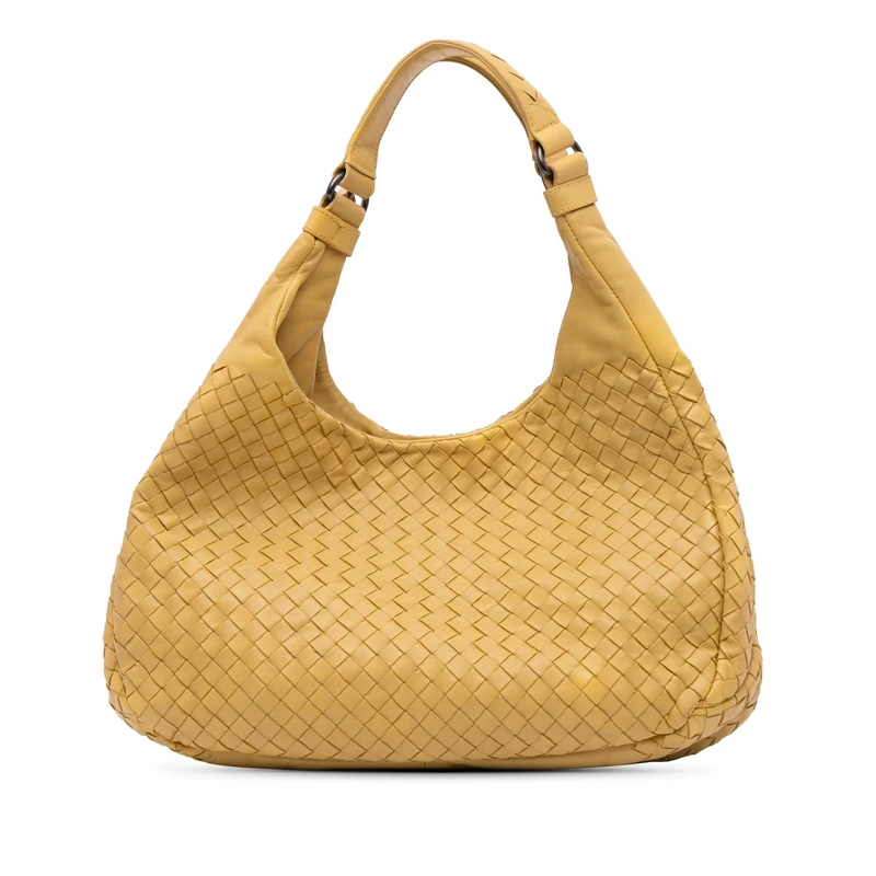 Bottega Veneta Pre-Loved Medium Nappa Intrecciato Campana Hobo