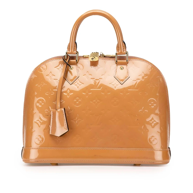 Louis Vuitton Pre-Loved Monogram Vernis Alma PM Handbag
