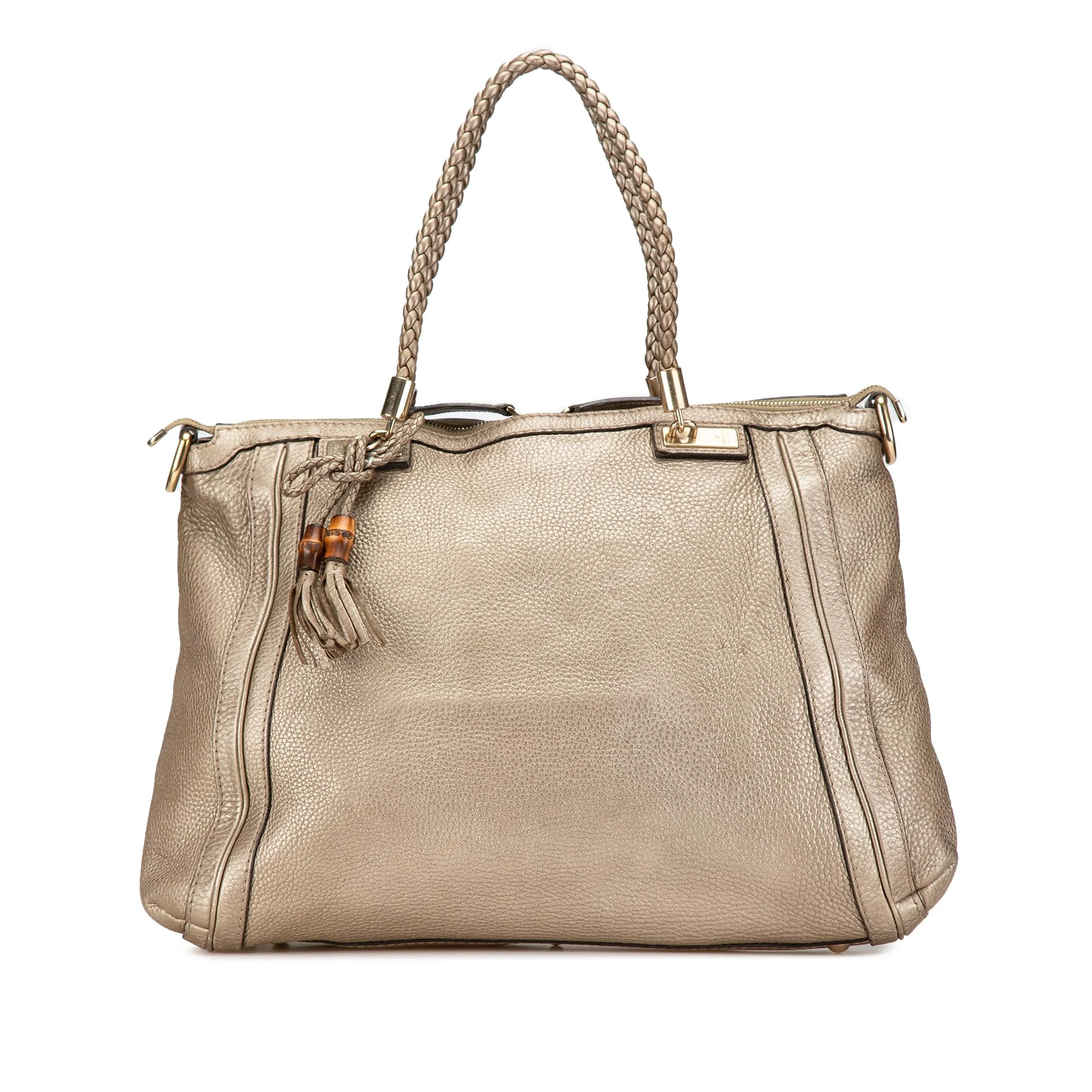 Pre-Loved Large Leather Bella Tote Handbag