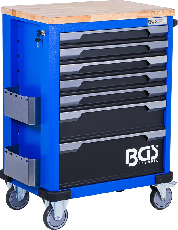 BGS 4238 | Workshop Trolley | 7 Drawers | empty