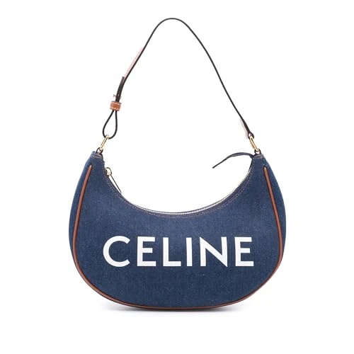 Pre-Loved Denim Ava Shoulder Bag