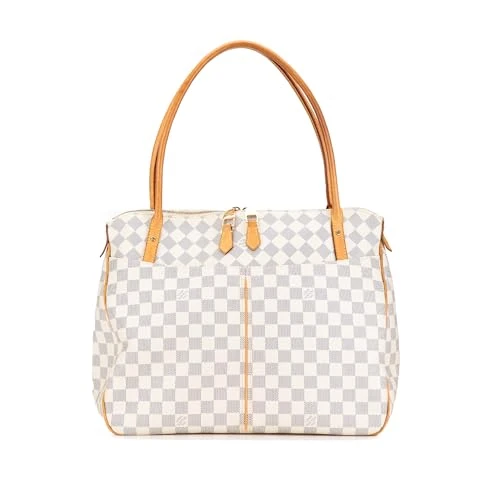 Louis Vuitton Pre-Loved Damier Azur Figheri GM Shoulder Bag