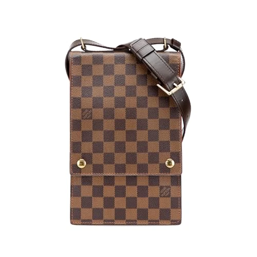 Louis Vuitton Pre-Loved Damier Ebene Portobello Crossbody Bag