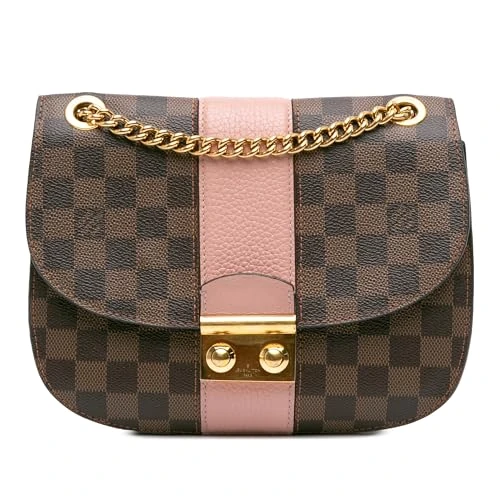 Louis Vuitton Pre-Loved Damier Ebene Cuir Taurillon Wight Shoulder Bag
