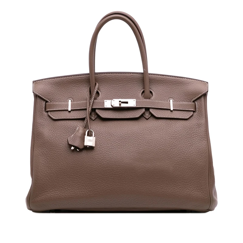 Hermès Pre-Loved Togo Birkin Retourne 35 Handbag